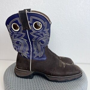 Durango Lady Rebel Boots Womens 8 Purple Cowboy Western Ranchcore Country Rodeo